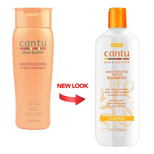 CANTU Shea Butter Moisturizing Cream Shampoo 13.5OZ