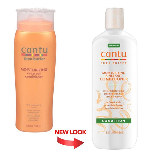 CANTU BEURRE DE KARITÉ APRÈS-SHAMPOOING DÉMÊLANT HYDRATANT 400 ML