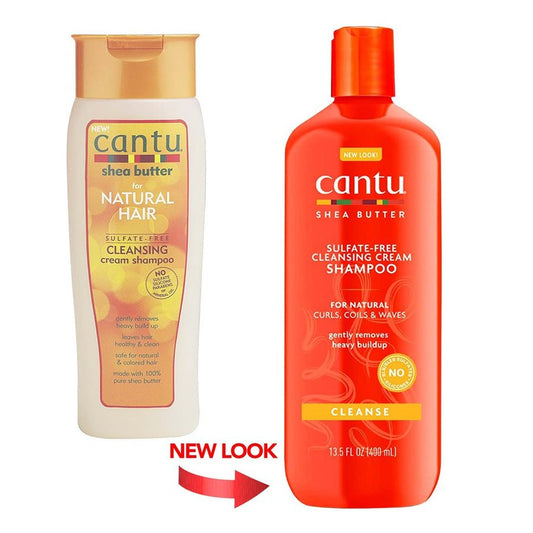 CANTU Shea Butter Sulfate Free Cleansing Cream Shampoo 13.5OZ