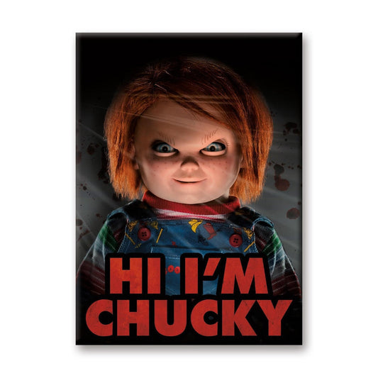Jeu d'enfant - Aimant « Salut, je suis Chucky »