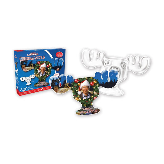 Puzzle de 600 pièces Les vacances de Noël Clark et la tasse Moose
