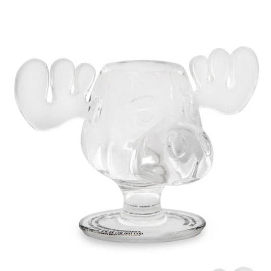 Mini-verre (45 ml) en plastique transparent Griswold "Moose Mug" - Le sapin a des boules