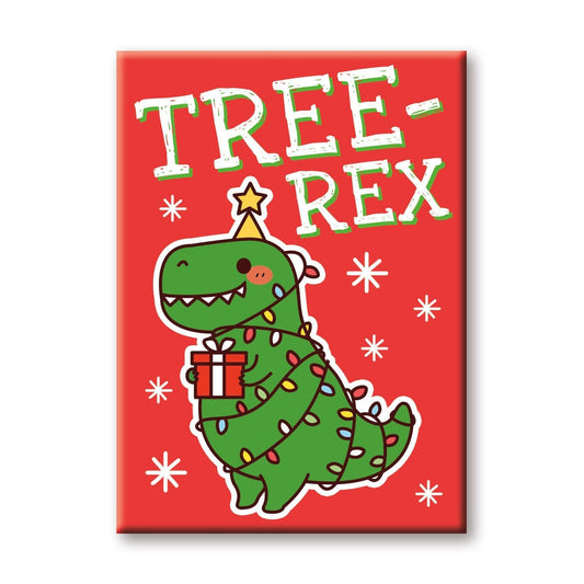 Aimant T-Rex de Noël