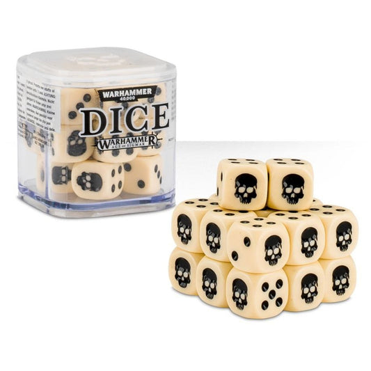 Citadel 12mm Dice Cube - Bone
