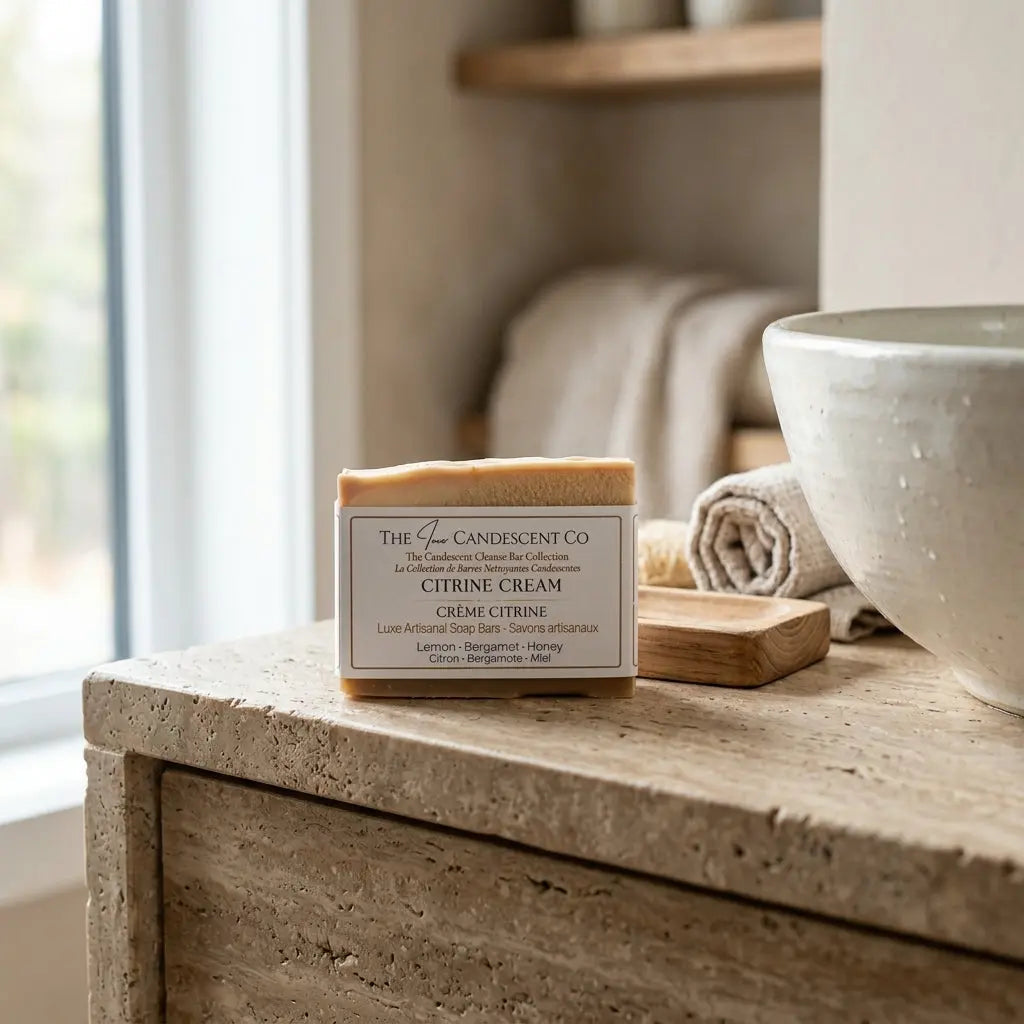 Savon artisanal Citrine Cream – Citron crémeux