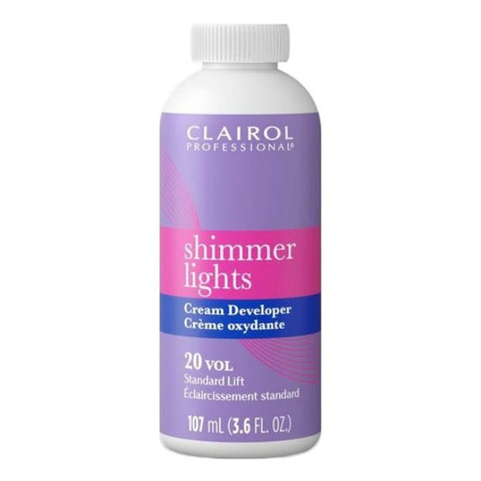 CLAIROL PROFESSIONAL SHIMMER LIGHTS 20VOL CREAM DEVELOPER  3.6OZ