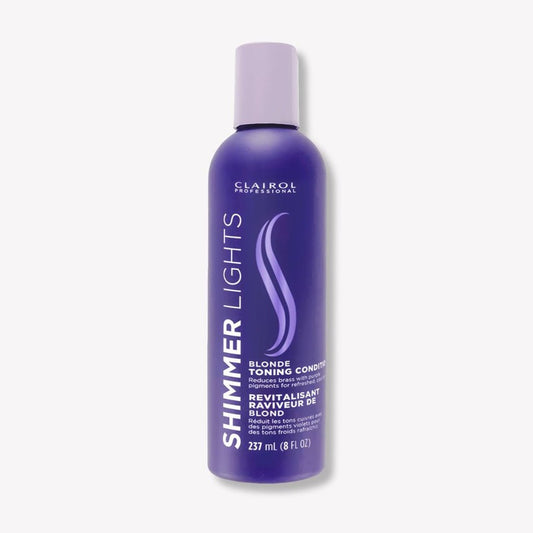 CLAIROL PROFESSIONAL SHIMMER LIGHTS BLONDE TONING CONDITIONER 8OZ