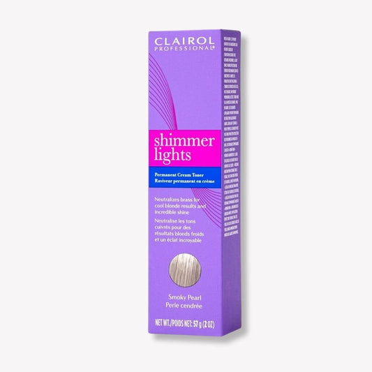 CLAIROL PROFESSIONAL SHIMMER LIGHTS PERSONAL CREAM TONER SMOKY PEARL 2OZ