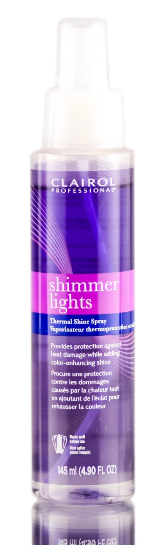 CLAIROL PROFESSIONAL SHIMMER LIGHTS THERMAL SHINE SPRAY 4.9OZ