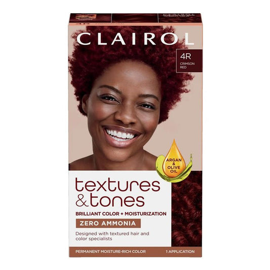 CLAIROL TEXTURES & TONES - 4R RED HOT RED