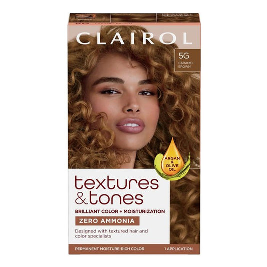 CLAIROL TEXTURES & TONES - 5G LIGHT GOLDEN BROWN