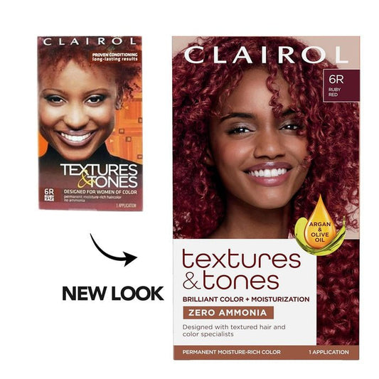 CLAIROL TEXTURES & TONES - 6R RUBY RAGE