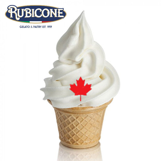 Mélange à crème glacée molle canadienne classique - Caisse de 8 sacs de 2 kg - Rubicone Canada - Livraison gratuite au Canada pour les commandes de plus de 199 CAD