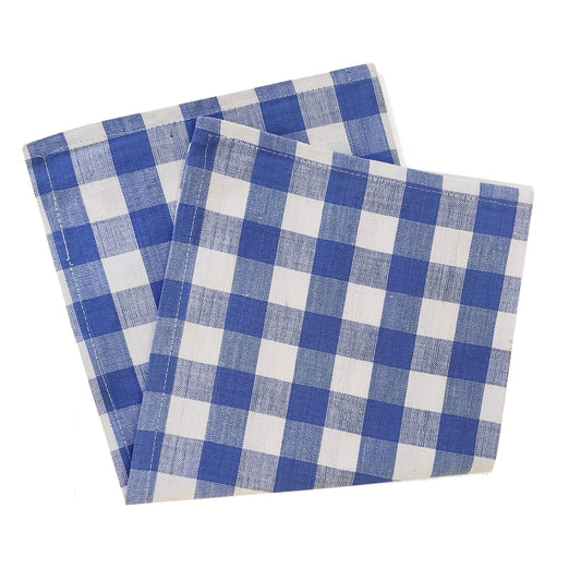 Lemon Tree Colorwave Blue Cloth Napkin - Set of 4