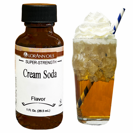 Arôme Soda Crème - Saveur Super Puissante 1 oz, 16 oz, 1 gallon, 5 gallons - Livraison gratuite au Canada pour les commandes de plus de 199 CAD