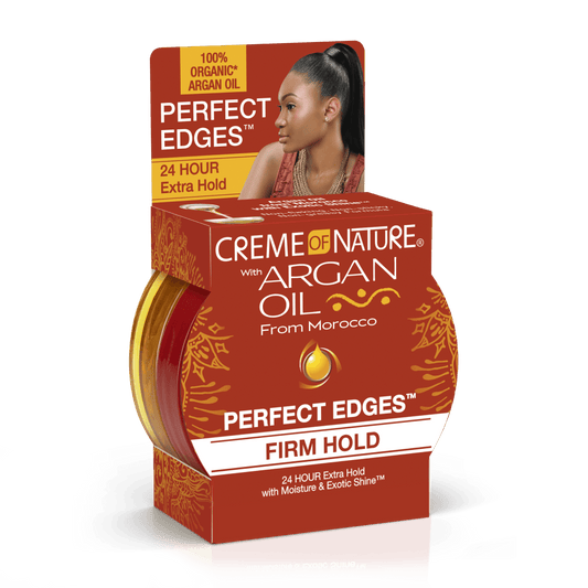 CREME OF NATURE ARGAN OIL PERFECT EDGES DARK BROWN2.25OZ