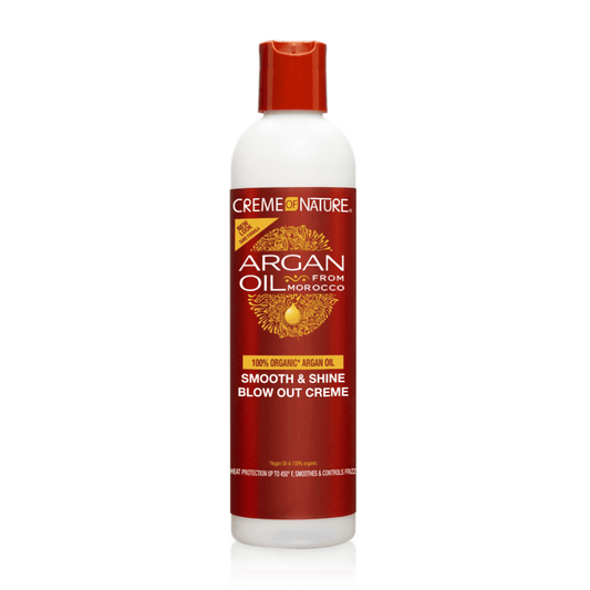 CREME OF NATURE ARGAN OIL S&S BLOW OUT CREAM 7.6OZ