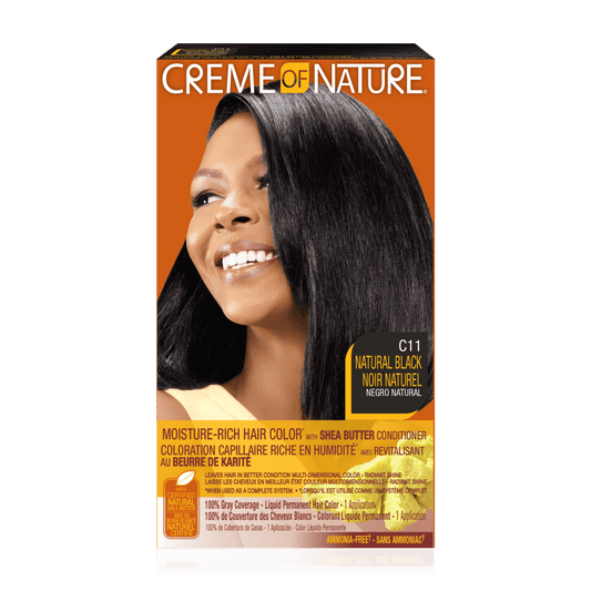 CREME OF NATURE MOISTURE RICH - C11 NATURAL BLACK