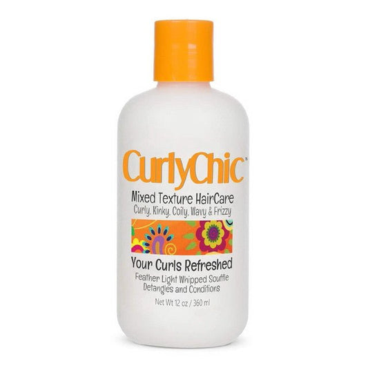 CURLYCHIC Your Curls Refreshed Feather Light Whipped Souffle, 12 Oz
