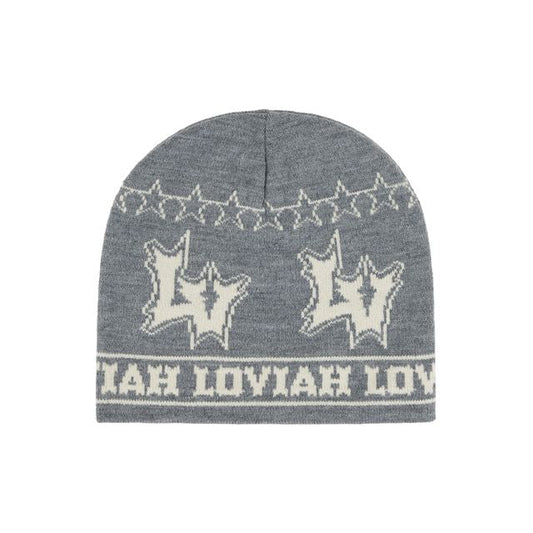 Loviah 'Hell-V' Beanie - Heather Grey