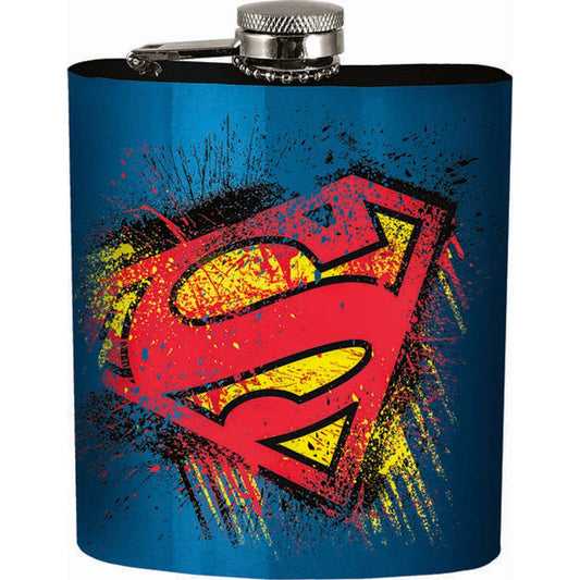 DC Comics - Flasque en acier inoxydable Superman