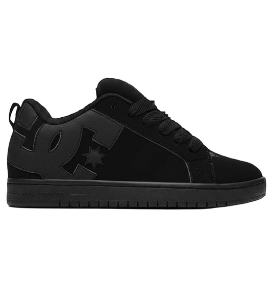 DC Shoes 'Court Graffik' Shoes - Black/Black/Black
