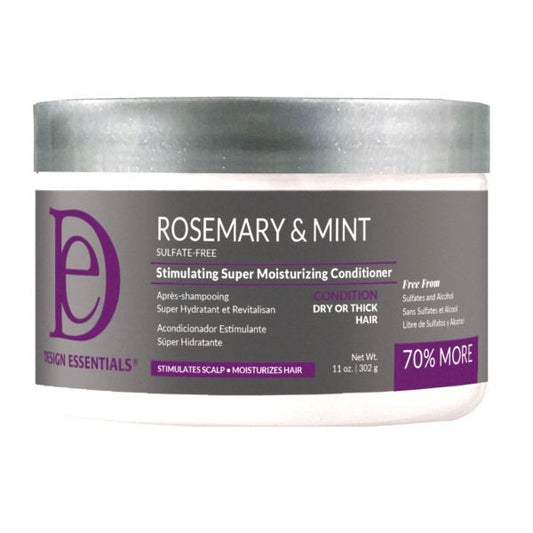 DESIGN ESSENTIALS ROSEMARY & MINT STIMULATING SUPER MOISTURIZING CONDITIONER