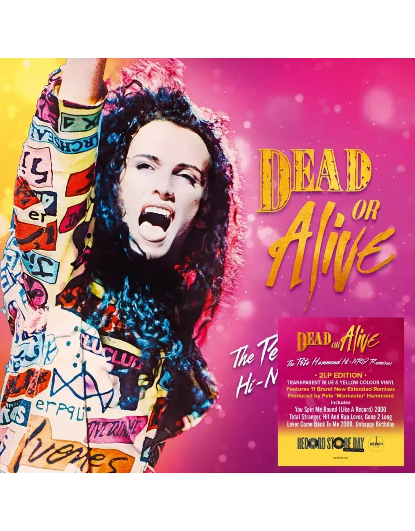 Dead Or Alive / The Pete Hammond Hi-Nrg Remixes - 2LP COLOR