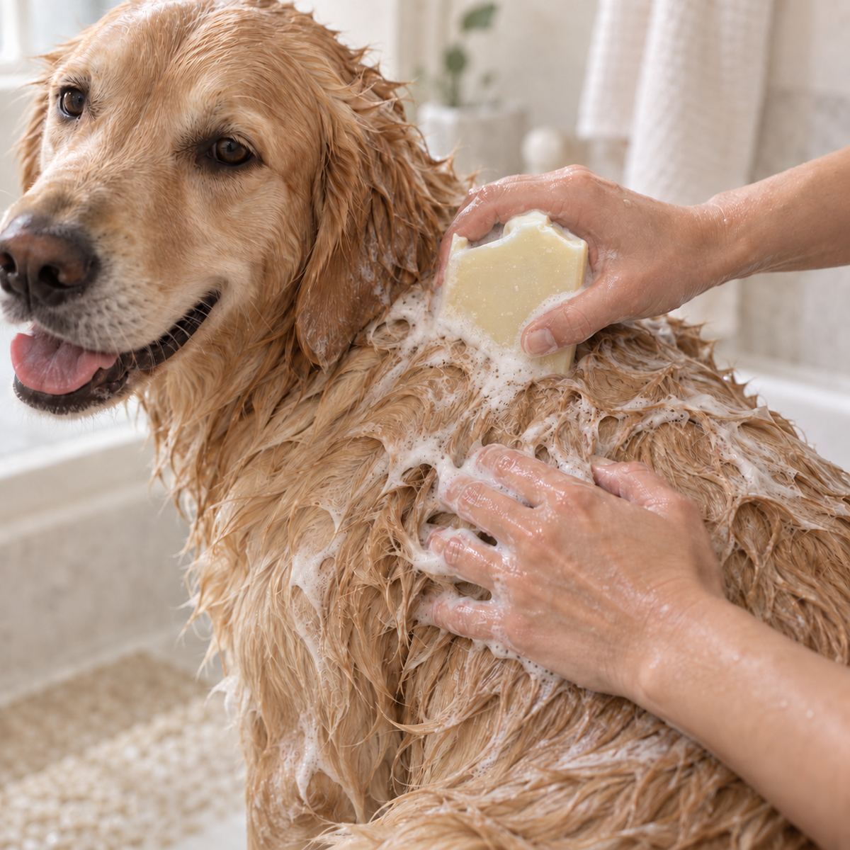 Savon chasse-moustique JACK pour chien