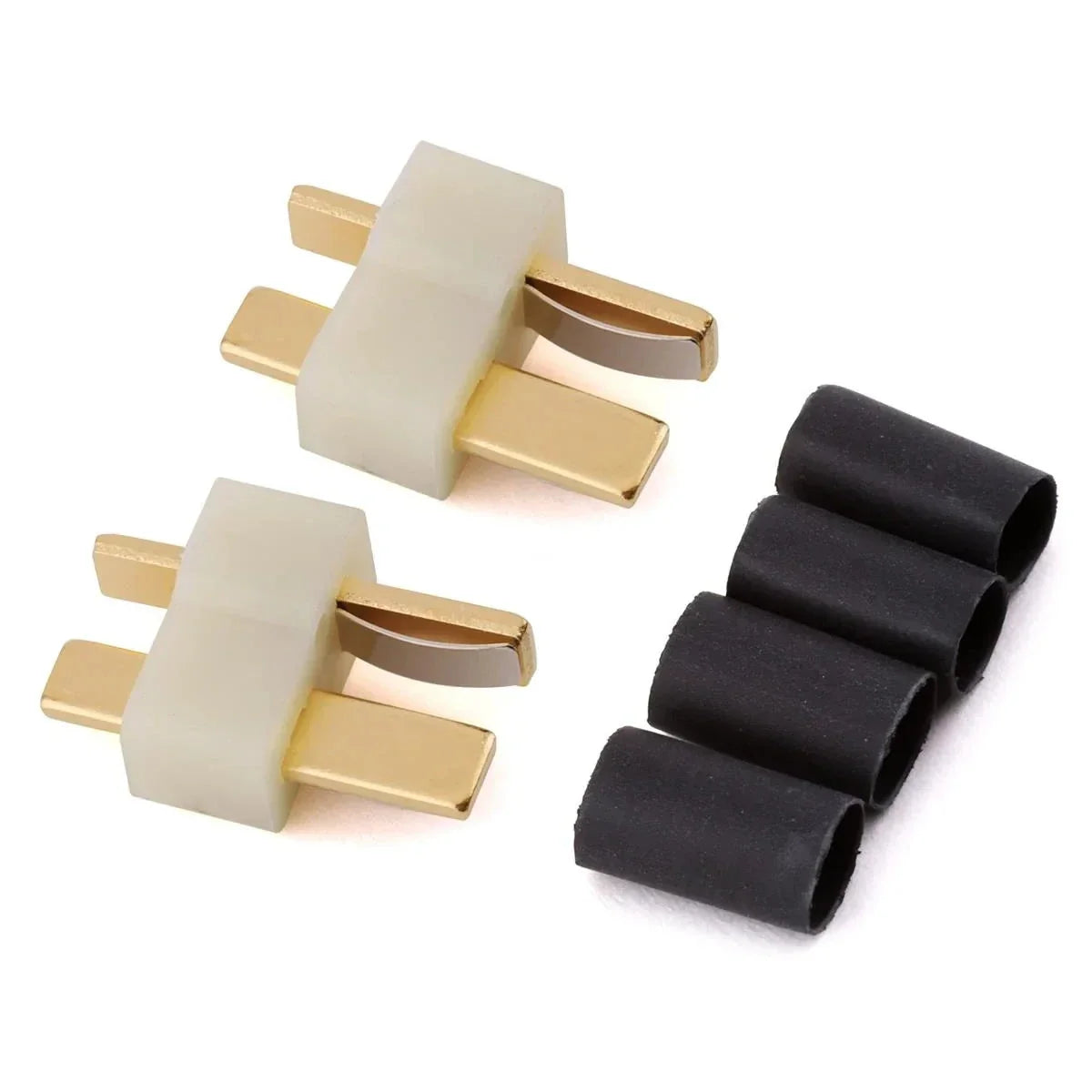 Deans 1322 Ultra Plug HW High Temp Female White Pkg of 2 w/ 3/16" Shrink NIB