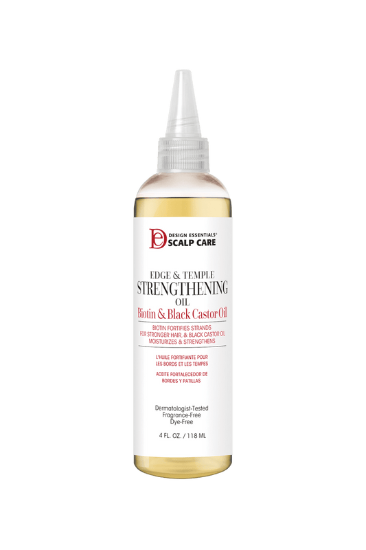 DESIGN ESSENTIALS Scalp Care Edge & Temple Strengthening Oil 4 OZ