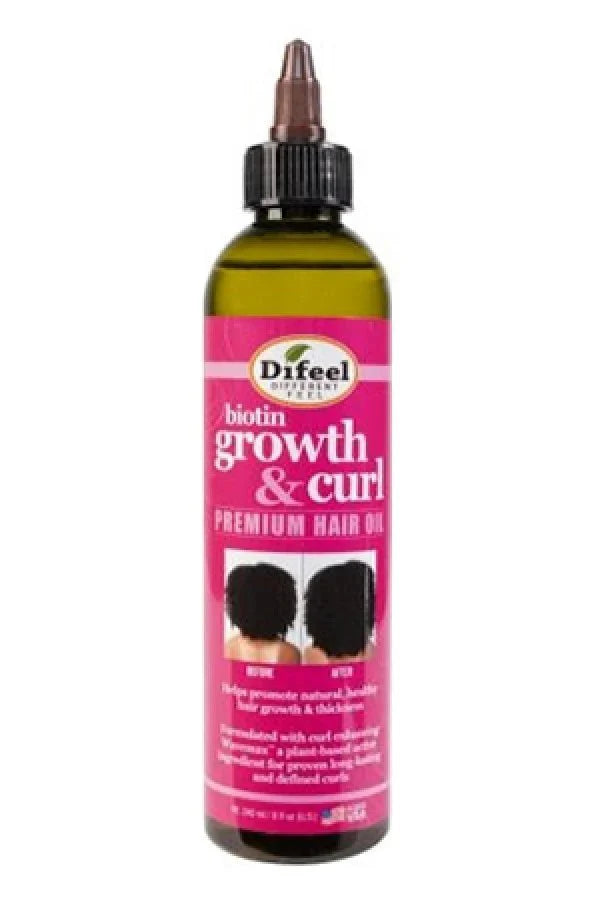 DI FEEL BIOTINE CROISSANCE & BOUCLES HUILE DE SOIN PREMIUM 8OZ