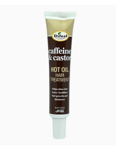 DI FEEL CAFFEINE & CASTOR HOT OIL HAIR TREATMENT 1.5OZ