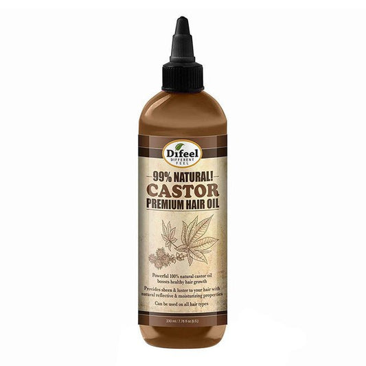 DIFEEL 99% NATURAL CASTOR PREMIUM HAIR OIL 7.78OZ