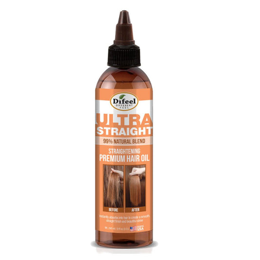 DIFEEL 99% Natural Premium Ultra Straight Hair Oil 8 oz
