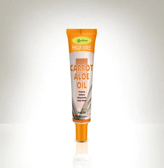 DIFEEL MEGA CARE HAIR OIL – ALOE & CARROT OIL 1.4OZ