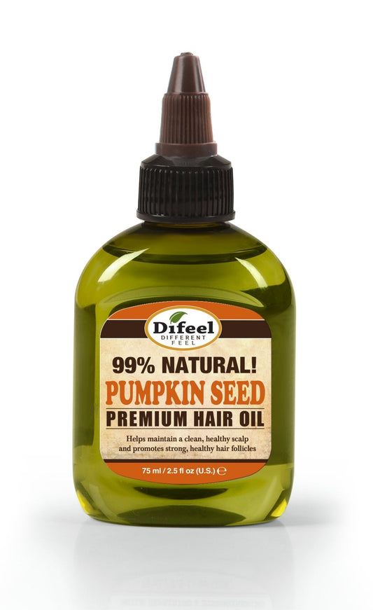 DIFEEL Premium Natural Hair Oil - Pumpkin Seed 2.5 oz.