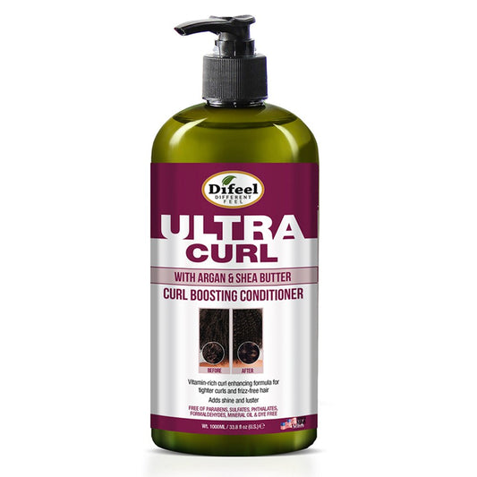 DIFEEL Ultra Curl with Argan & Shea Butter - Curl Boosting Conditioner 33.8 oz