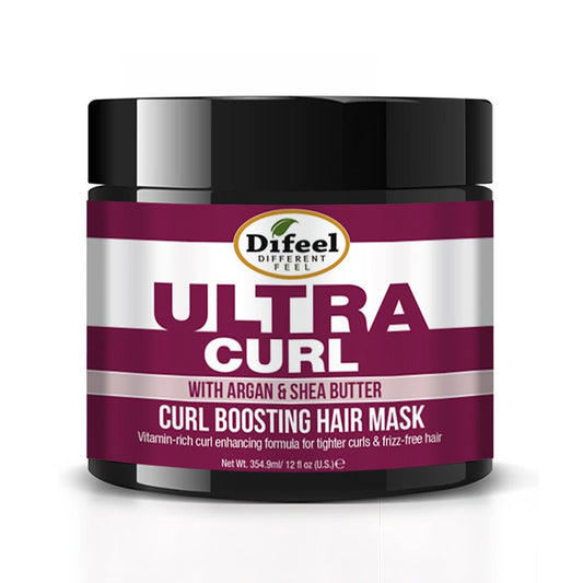 DIFEEL Ultra Curl with Argan & Shea Butter - Curl Boosting Hair Mask 12 oz.