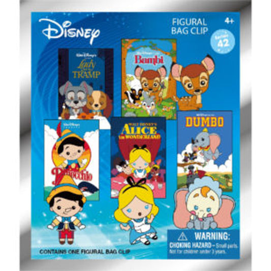 Collection Classique Disney – Série 42 de porte-clés mystère 3D