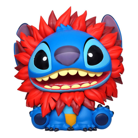 Disney Lilo & Stitch - Tirelire figurine Stitch en costume du Roi Lion