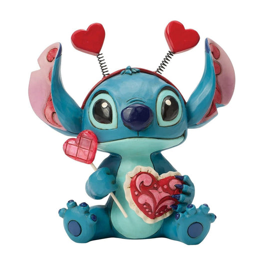 Disney Lilo & Stitch - Stitch Saint-Valentin « Sucker for Love » Jim Shore