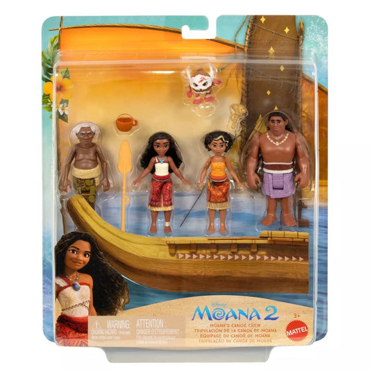 Disney Vaiana 2 - Set de jeu L'équipage de Vaiana