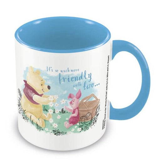 Disney Winnie the Pooh Friendly with Two 11oz Mug