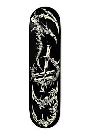 Deathwish 'Jamie Foy Mutations' Deck Twin - Black