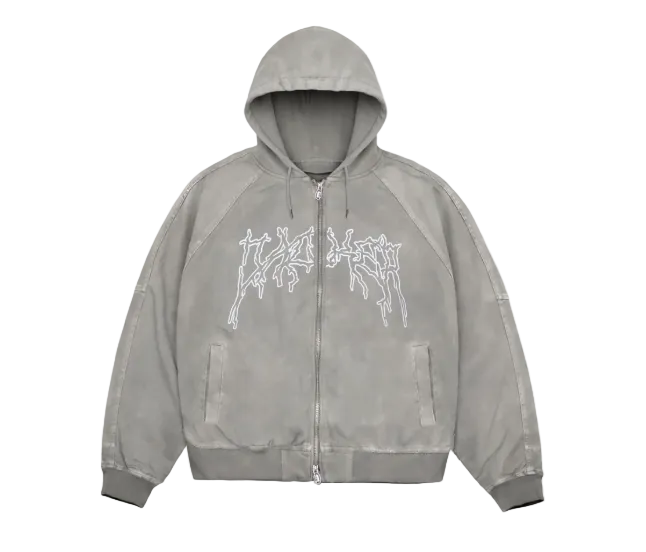 Jacker 'Skeleton' Jacket - Grey