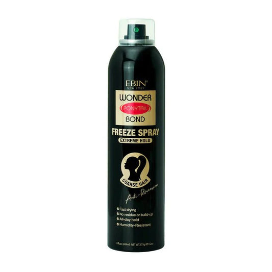 EBIN WONDER PONTYTAIL BOND FREEZE SPRAY8OZ