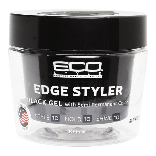GEL COIFFANT NOIR ECO STYLE EDGE STYLER 3 OZ