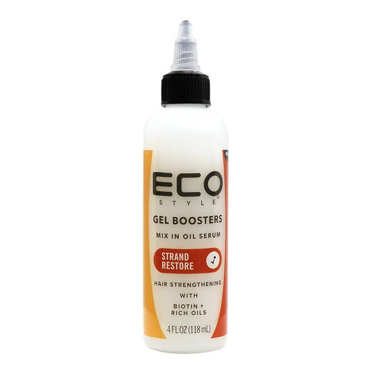 SÉRUM HUILE À MÉLANGER ECO STYLE GEL BOOSTERS STRAND RESTORE 4OZ
