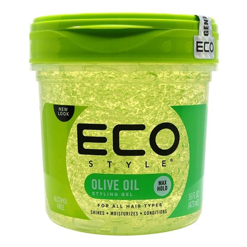 Gel Coiffant ECO Huile d'Olive 8OZ
